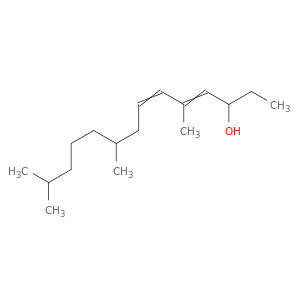 4,6-Tetradecadien-3-ol, 5,9,13-trimethyl-