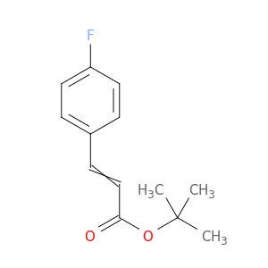2-Propenoic acid, 3-(4-fluorophenyl)-, 1,1-dimethylethyl ester