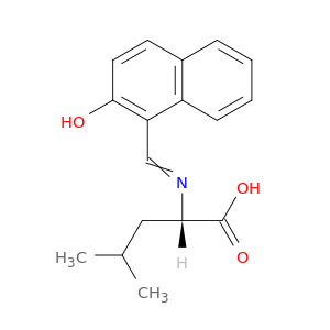 L-Leucine, N-[(2-hydroxy-1-naphthalenyl)methylene]-
