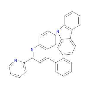 9H-Carbazole, 9-[4-phenyl-2-(2-pyridinyl)-6-quinolinyl]-