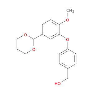 Benzenemethanol, 4-[5-(1,3-dioxan-2-yl)-2-methoxyphenoxy]-