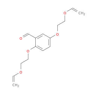 Benzaldehyde, 2,5-bis[2-(ethenyloxy)ethoxy]-