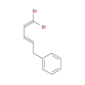Benzene, [(2E)-5,5-dibromo-2,4-pentadienyl]-
