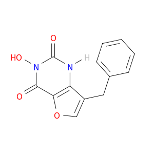 Furo[3,2-d]pyrimidine-2,4(1H,3H)-dione, 3-hydroxy-7-(phenylmethyl)-