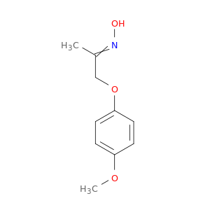 2-Propanone, 1-(4-methoxyphenoxy)-, oxime