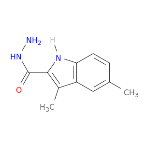 1H-Indole-2-carboxylic acid, 3,5-dimethyl-, hydrazide