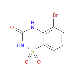 2H-1,2,4-苯并噻嗪-3(4H)-酮,5-溴,1,1-二氧化锑