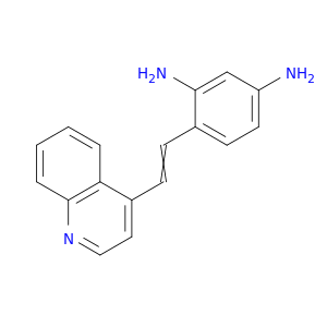 4-[2-(quinolin-4-yl)ethenyl]benzene-1,3-diamine