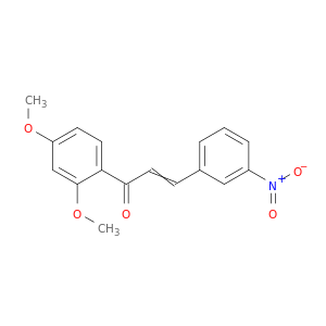 2-Propen-1-one, 1-(2,4-dimethoxyphenyl)-3-(3-nitrophenyl)-