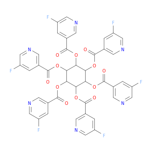 myo-Inositol,hexakis(5-fluoro-3-pyridinecarboxylate) (9CI)