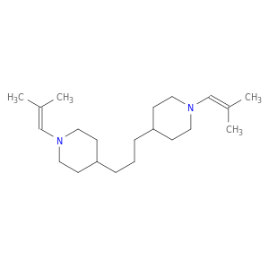 Piperidine, 4,4'-(1,3-propanediyl)bis[1-(2-methyl-1-propenyl)-