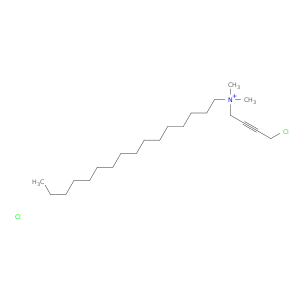 (4-CHLORO-2-BUTYNYL)DIMETHYLHEXADECYLAMMONIUM CHLORIDE