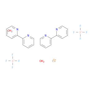 二水双(4,4'-联吡啶-κN1)铜 二(四氟硼酸盐)