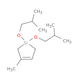 Silacyclopent-3-ene, 3-methyl-1,1-bis(2-methylpropoxy)-