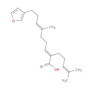 (2E,6E)-9-(3-furyl)-6-methyl-2-(4-methylpent-3-enyl)nona-2,6-dienoic acid