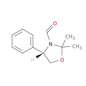 3-Oxazolidinecarboxaldehyde, 2,2-dimethyl-4-phenyl-, (S)-