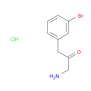 1-Amino-3-(3-bromophenyl)propan-2-one hydrochloride