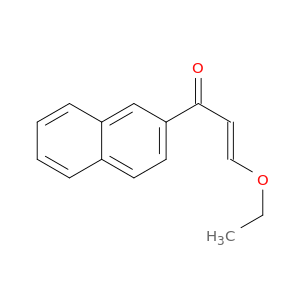 2-Propen-1-one, 3-ethoxy-1-(2-naphthalenyl)-, (2E)-