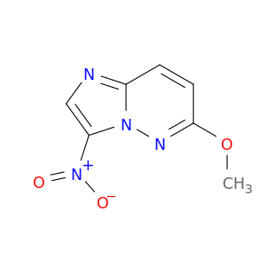 Imidazo[1,2-b]pyridazine, 6-methoxy-3-nitro-