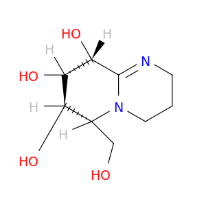 (6R,7R,8S,9R)-3,4,6,7,8,9-HEXAHYDRO-6-(HYDROXYMETHYL)-2H-PYRIDO[1,2-A]PYRIMIDINE-7,8,9-TRIOL