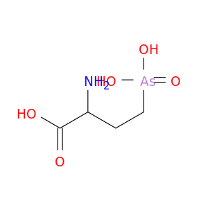 Butanoic acid, 2-amino-4-arsono-