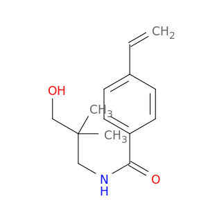 Benzamide, 4-ethenyl-N-(3-hydroxy-2,2-dimethylpropyl)-