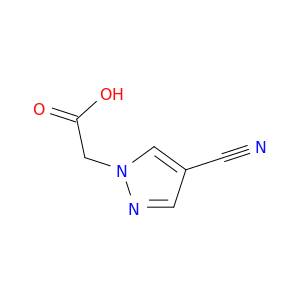 2-(4-Cyano-1H-pyrazol-1-yl)acetic acid