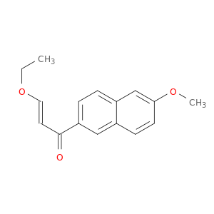 2-Propen-1-one, 3-ethoxy-1-(6-methoxy-2-naphthalenyl)-, (2E)-