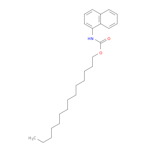 Carbamic acid, 1-naphthalenyl-, tetradecyl ester