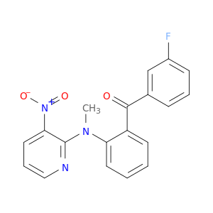 Methanone, (3-fluorophenyl)[2-[methyl(3-nitro-2-pyridinyl)amino]phenyl]-