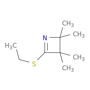 Azete, 4-(ethylthio)-2,3-dihydro-2,2,3,3-tetramethyl-