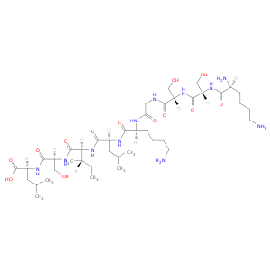 L-Leucine, L-lysyl-L-seryl-L-serylglycyl-L-lysyl-L-leucyl-L-isoleucyl-L-seryl-