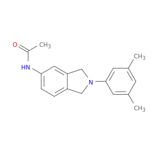 Acetamide, N-[2-(3,5-dimethylphenyl)-2,3-dihydro-1H-isoindol-5-yl]-
