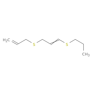 1-Propene, 3-(2-propenylthio)-1-(propylthio)-
