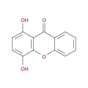 9H-Xanthen-9-one, 1,4-dihydroxy-