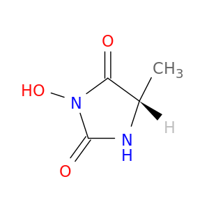 2,4-Imidazolidinedione, 3-hydroxy-5-methyl-, (S)-