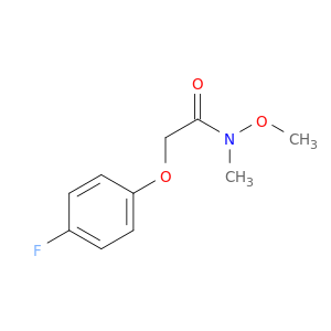 Acetamide, 2-(4-fluorophenoxy)-N-methoxy-N-methyl-