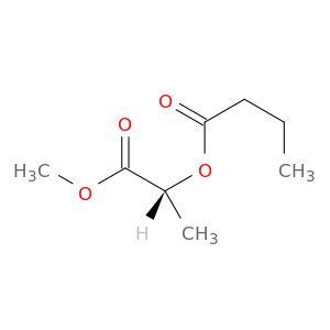 Butanoic acid, (1R)-2-methoxy-1-methyl-2-oxoethyl ester
