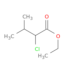 Butanoic acid, 2-chloro-3-methyl-, ethyl ester