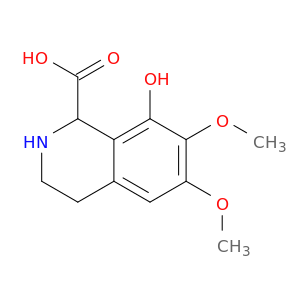 1-Isoquinolinecarboxylicacid, 1,2,3,4-tetrahydro-8-hydroxy-6,7-dimethoxy- (9CI)