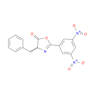 5(4H)-Oxazolone, 2-(3,5-dinitrophenyl)-4-(phenylmethylene)-