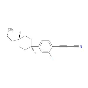2-Propynenitrile, 3-[2-fluoro-4-(trans-4-propylcyclohexyl)phenyl]-