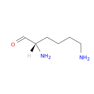 Hexanal, 2,6-diamino-, (2S)-