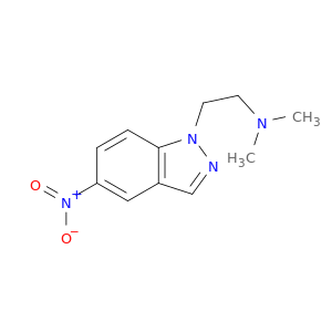 1H-Indazole-1-ethanamine, N,N-dimethyl-5-nitro-