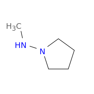 1-Pyrrolidinamine, N-methyl-