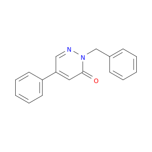 3(2H)-Pyridazinone, 5-phenyl-2-(phenylmethyl)-