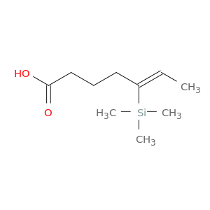 5-Heptenoic acid, 5-(trimethylsilyl)-, (Z)-