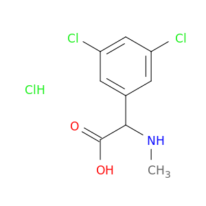 苯甲酸,3,5-二氯-α-(甲基氨基)-,盐酸盐(1：1)