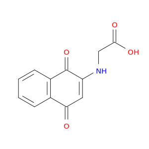 Glycine, N-(1,4-dihydro-1,4-dioxo-2-naphthalenyl)-