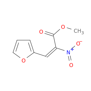 2-Propenoic acid, 3-(2-furanyl)-2-nitro-, methyl ester, (E)-